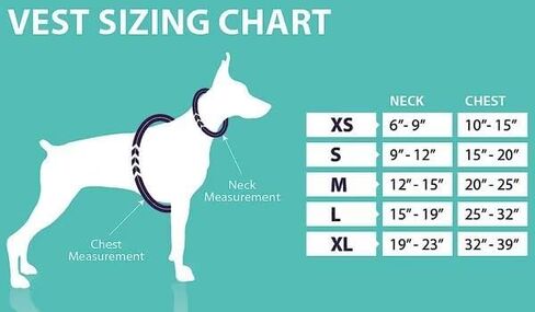 Bundle - 5 in. Anxiety Treatment Device for Dogs with Convenience Vest (XS) in Saudi Arabia