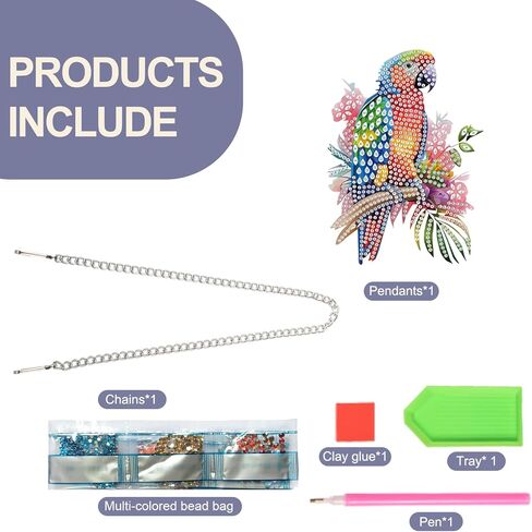 TDFERAN Diamond Painting Pendant DIY A Pair of Owls Diamond Art Decoration Kit Window Pendant, Gem Art Wall Home Window Decoration Adult Digital Painting Women Crafts Hobby in Kuwait