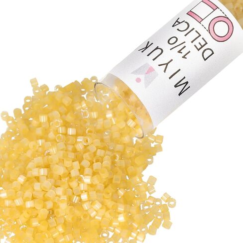 Orange Opaque (Db722) Delica Myiuki 11/0 Seed Bead 7.2 Gram Tube Approx 1400 Beads in Saudi Arabia