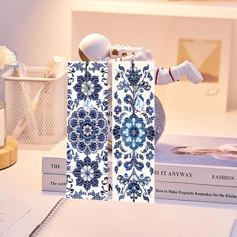 4 PCS Diamond Art Bookmarks Diamond Painting Bookmarks for Adults Diamond Painting Bookmark Kits Diamond Art Book Marks Diamond Painting Kit Book Marks Diamond Art Bookmark Kits Flower in Saudi Arabia