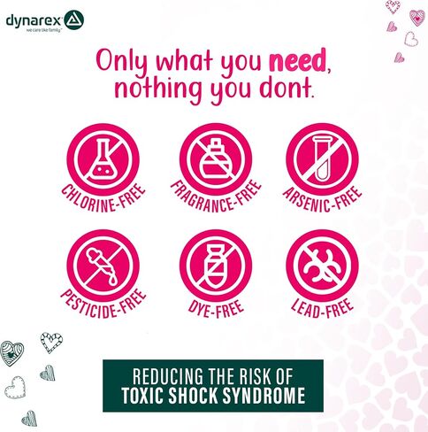 Dynarex Regular Tampons – Bulk Feminine Hygiene Product with Plastic Applicator – 6-Hour Protection – 9 Boxes, 225 Total Tampons in Saudi Arabia