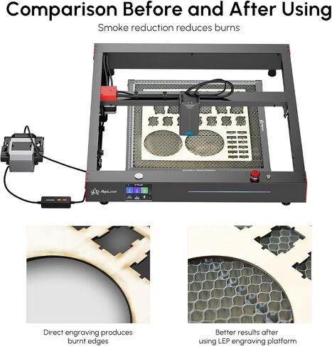 Algolaser Honeycomb Laser Bed - 370x370mm Honeycomb Working Table - Aluminum Honeycomb Panel for Laser Engraver - Laser Engraving Accessories - Laser Honeycomb Bed for Laser Engraver & Cutter Machine in Saudi Arabia