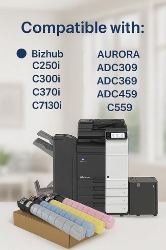 TN328K TN328 Black High Yield (28,000 Pages) Toner Cartridge Compatible Replacement for Konica Minolta Bizhub TN-328 TN330 TN626K TN628 for C250i C300i C360i C7130i Printer 2-Pack in Saudi Arabia