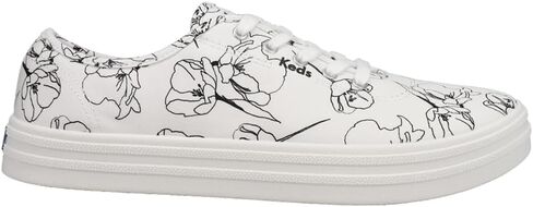 Keds Women's Breezie Sneaker, White/Black, 7 in Kuwait