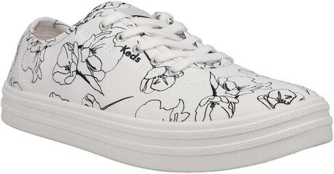 Keds Women's Breezie Sneaker, White/Black, 7 in Kuwait
