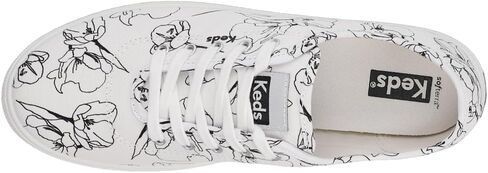 Keds Women's Breezie Sneaker, White/Black, 7 in Kuwait