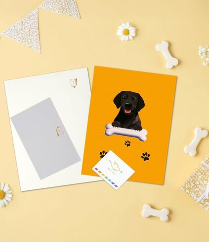 Adorable French Bulldog Pop Up Birthday Card - 3D Cute Dog Party Greeting for Dog Lover, Daughter, Sister, Wife, Mom, Aunt, and More in Saudi Arabia