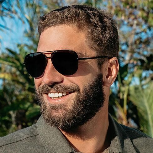 Blenders Eyewear Shadow – Polarized Sunglasses – Modern Aviator-Style, Metal Frames – 100% UV Protection – For Men & Women in Saudi Arabia