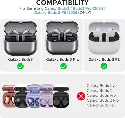 AhaStyle Silicone Case for Samsung Galaxy Buds4 and Galaxy Buds4 Pro (2026) Retro Handheld Game Console Design Case Cover with Carabiner Shockproof Full Protective Skin for Samsung Galaxy Buds4 Series in Saudi Arabia