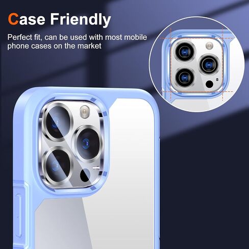 Uniqueme [3 Pack] لـ iPhone 13 / iPhone 13 Mini Camera Lens Protector ، Glass Herged [Case Friends] [إصدار جديد] [مقاوم للخدش] in Kuwait