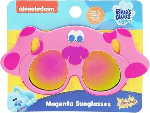 Sun-Staches Lil' Characters Blue's Clues Magenta Kids Sunglasses, UV400,One Size Fits Most in Saudi Arabia