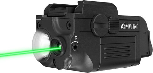 WL10 سلاح تكتيكي ضوء 900 Lumens مسدس يدوي مضغوط السكك الحديدية مثبتة على إعادة شحن الشعلة مقاومة للماء متين متين المسدس ل Glock 1913 in Kuwait