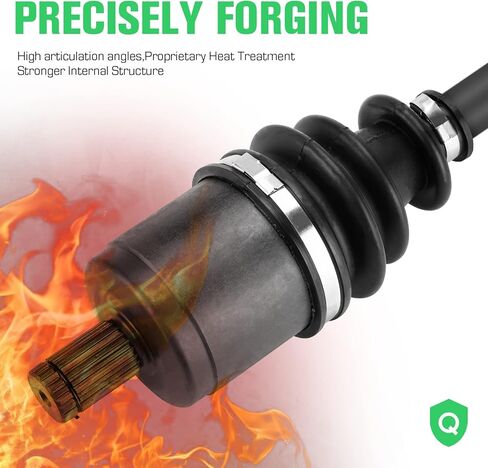 Youxmoto 2 Front+2 CV Axle Fit for Polaris Ranger 570-2015 2017 2017 2018 2019 2020 ؛ للحارس 500 19-20 ؛ للحارس ETX 15-16 ؛ 4340 Chromoly Steel CV Axle Drive Drive نصف رمح ، 2 أزواج in Kuwait