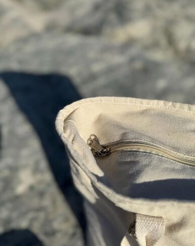 Large Beach Tote - Women's Travel Tote with Hat Holder - Perfect for Vacation (Beige) in Saudi Arabia