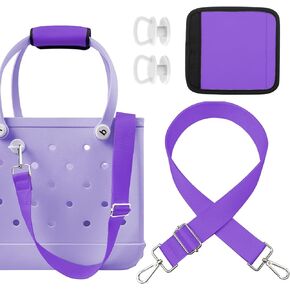 XYFuuee Strap Wrap for Bogg Bag Accessories, Adjustable Crossbody Shoulder Straps Replacement for Beach Rubber Tote Bog Bag in Kuwait