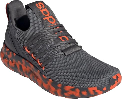 Adidas Men Lite Racer Adapt 7.0 Sneaker ، Gray/Semi Impact Orange/Gray ، 12 in Saudi Arabia