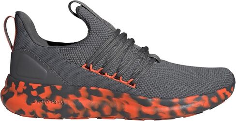Adidas Men Lite Racer Adapt 7.0 Sneaker ، Gray/Semi Impact Orange/Gray ، 12 in Saudi Arabia