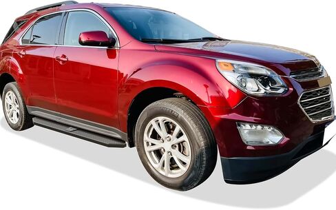 HD Ridez Running Board 6 "Silver متوافق مع Chevy Expenox 2010-2017 و GMC Terrain 2010-2017 (استبعاد نماذج Denali) (Nerf Bar Side Steps Side Bars) in Saudi Arabia