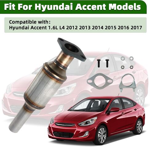 Catalytic Converter Replacemenf for Hyundai Elantra 1.8L 2012 2013 2014 2015 2016, Kia Soul 2.0L 2011-2016 16646 in Saudi Arabia