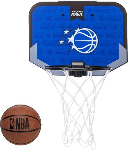 Franklin Sports NBA Team Mini Over The Door Basketball Hoops - Kids Indoor Mini Basketball Hoop with Basketball - NBA Fan Shop Mini Hoops for Bedroom + Office - Over The Door Mini Hoop Sets in Saudi Arabia