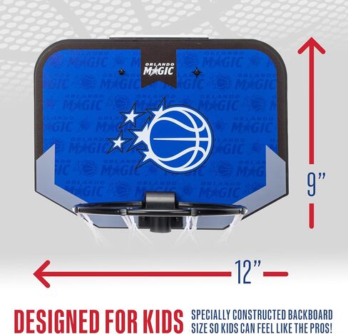 Franklin Sports NBA Team Mini Over The Door Basketball Hoops - Kids Indoor Mini Basketball Hoop with Basketball - NBA Fan Shop Mini Hoops for Bedroom + Office - Over The Door Mini Hoop Sets in Saudi Arabia