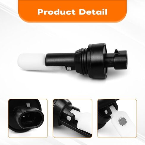 Windshield Washer Fluid Level Sensor Compatible with 2007-2014 Cadillac Escalade & 2007-2014 Chevy Avalanche Silverado Suburban 1500 2500 3500, Replaces 20999338, 15213911 in Saudi Arabia