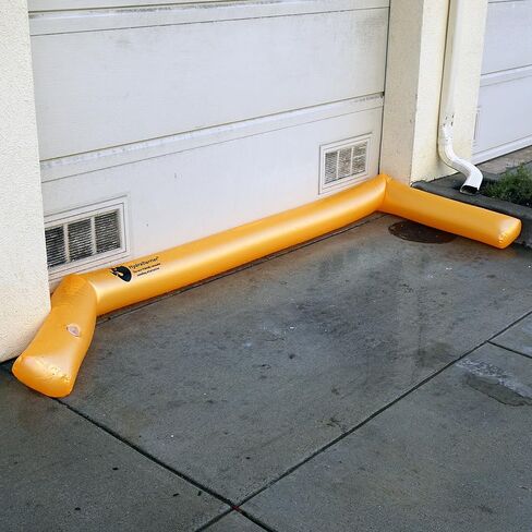 Watershed Innovations Best Sandbag Alternative - Hydrabarrier Standard 6 Foot Length 4 Inch Height. - Water Diversion Tubes That are The Lightweight, Re-usable, and Eco-Friendly - Bulk - 4 Pack in Saudi Arabia