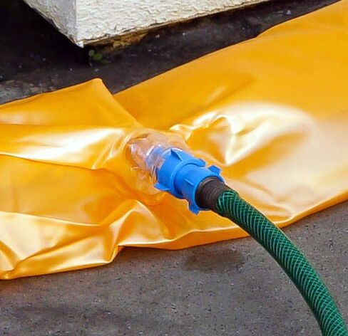 Watershed Innovations Best Sandbag Alternative - Hydrabarrier Standard 6 Foot Length 4 Inch Height. - Water Diversion Tubes That are The Lightweight, Re-usable, and Eco-Friendly - Bulk - 4 Pack in Saudi Arabia