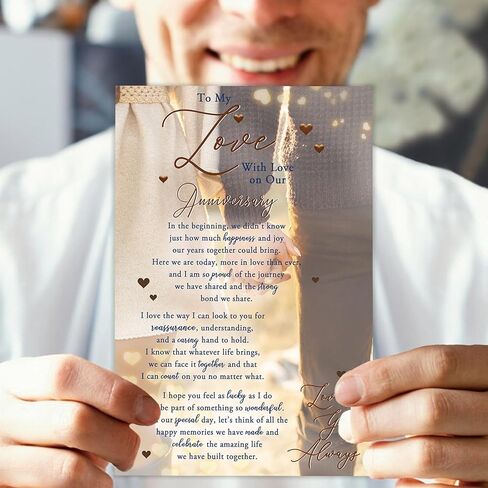 Cute Birthday Gift for Boyfriend Girlfriend,Funny Anniversary Cards for Husband Wife,Happy Anniversary Card & Gifts,Romantic Valentine's Day in Kuwait