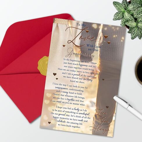 Cute Birthday Gift for Boyfriend Girlfriend,Funny Anniversary Cards for Husband Wife,Happy Anniversary Card & Gifts,Romantic Valentine's Day in Kuwait