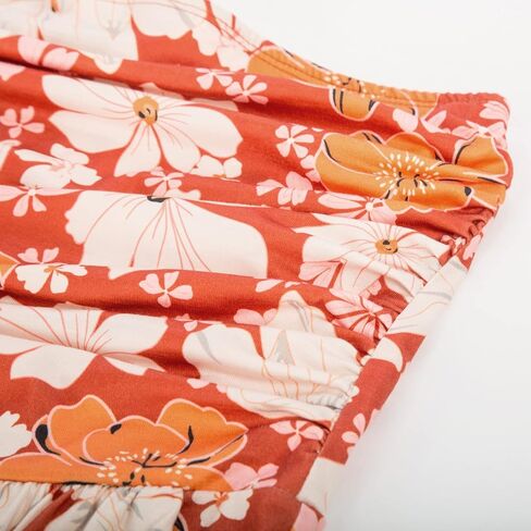 GRACE KARIN Women Strapless Casual Loose Ruched Long Maxi Dress with Pockets in Kuwait