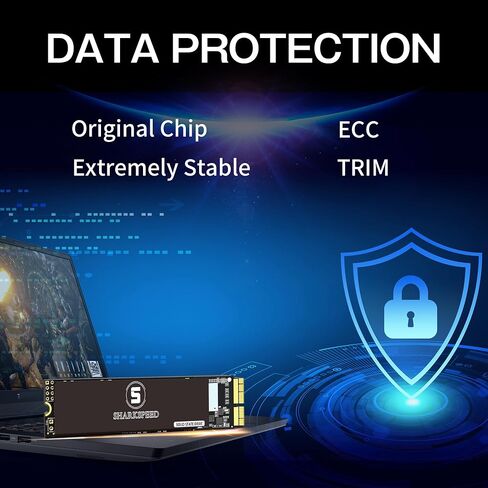 SSD 1TB Replacement for MacBook Air Mid 2012 A1465 EMC 2558 A1466 EMC 2559 (macOS Pre-Installed) in Saudi Arabia