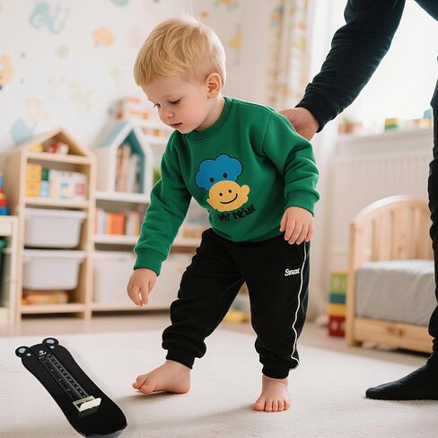 Shoe Foot Sizer for Little One, 2.2"-7.2"Durable Measurement for Accurate Length and Tracking Growth, Essential Home Foot Care Tool for Parent Growing Children Home Use Shoe Shopping Daily Monitoring in Saudi Arabia