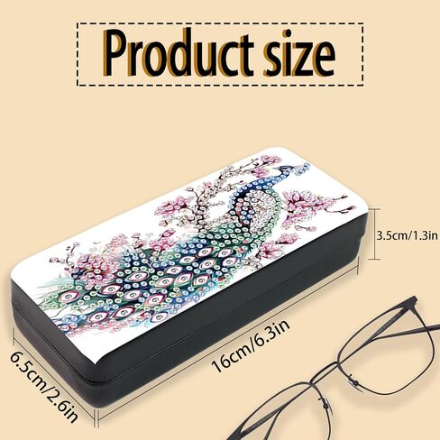 Diamond Art Glasses Case Diamond Painting Sunglasses Case Diamond Art Kits for Adults Eyeglass Holder Diamond Painting Kits Eye Glass Holder Diamond Art Kits Eyeglass Holder Butterfly Flower in Saudi Arabia