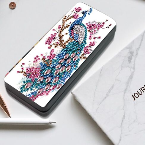 Diamond Art Glasses Case Diamond Painting Sunglasses Case Diamond Art Kits for Adults Eyeglass Holder Diamond Painting Kits Eye Glass Holder Diamond Art Kits Eyeglass Holder Butterfly Flower in Saudi Arabia