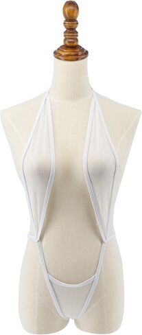 SHERRYLO Sheer Sling Bikini See Through Micro Slingshot Bikinis G String Mini Monokini Extreme See Thru Bodysuit Slingshots in Saudi Arabia