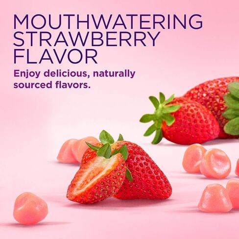 Nature's Bounty Optimal Solutions Gummies with Biotin, Strawberry, 200 Count in Saudi Arabia