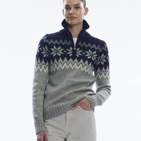 Dale of Norway Women's Long Sleeve Pullover Wool Sweater in Saudi Arabia