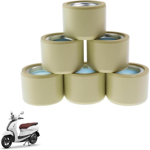 20x15mm/0.59"x0.79" GY6 Sliding Roller Weights 16g/0.035lb for 180-230cc Chinese Scooter Moped ATV Go Kart 4-Stroke Engine in Saudi Arabia