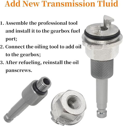 Metal Transmission Oil Filling Tool, Compatible with Mercedes Benz 725.0 9G-Tronic 9-Speed Transmission Fluid ATF, Oil Change Oil Filling Tool, Replace 725 589 00 90 00, 725 589 02 90 00 in Kuwait