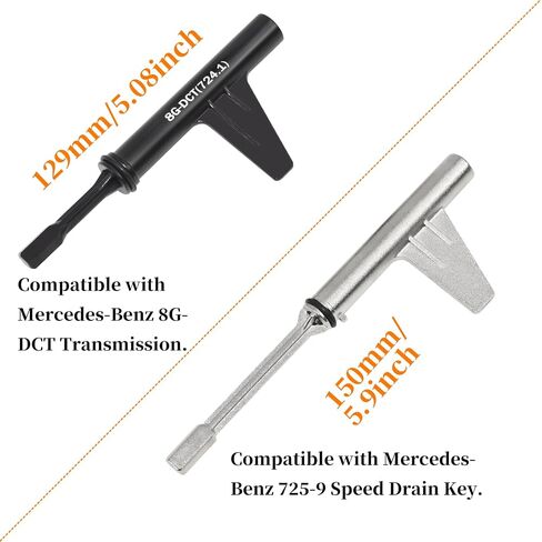 Metal Transmission Oil Filling Tool, Compatible with Mercedes Benz 725.0 9G-Tronic 9-Speed Transmission Fluid ATF, Oil Change Oil Filling Tool, Replace 725 589 00 90 00, 725 589 02 90 00 in Kuwait