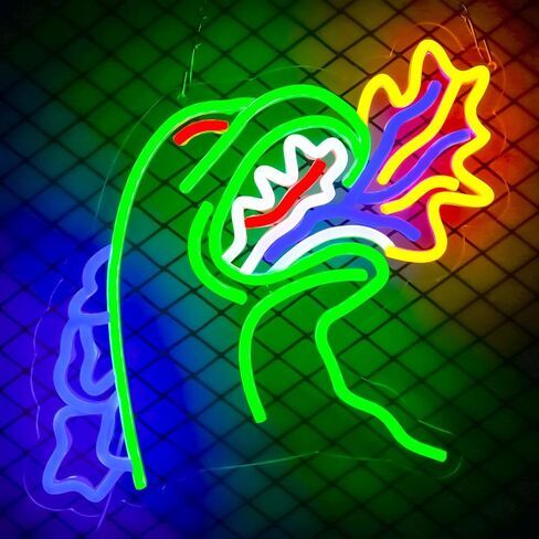 Robot Neon Signs Robot Laded Neon Light Decor for Game Room ، غرفة معيشة للأطفال ، غرفة أطفال ، حفلة ، عيد ميلاد ، علامات عيد الميلاد للأولاد ، هدية Kids13.8 * 10.1 بوصة in Kuwait