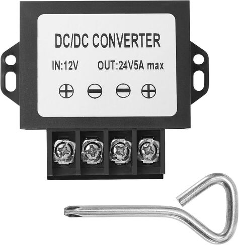 12v to 24v DC Step Up Converter,10-20V Voltage Booster to 24V 3A 72W Max Current Adapter,Voltage Booster Converter,DC up to Voltage Regulator,Voltage Booster Transformer for car radios, Audio in Kuwait