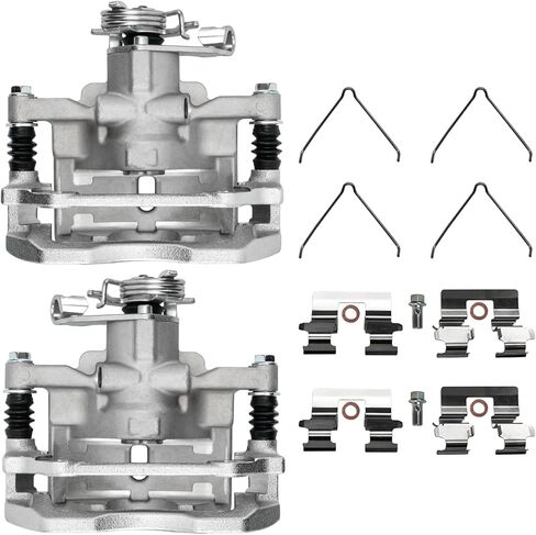 Torchbeam Front Brake Calipers Set for Jeep 1990-1992 1995 1997-2002 Wrangler, Jeep 1990-2000 Cherokee 4.0L, Front Left and Front Right Calipers Replace # 184339+184340 in Saudi Arabia