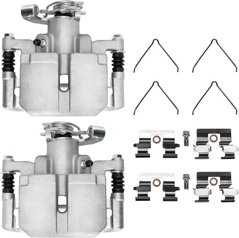 Torchbeam Front Brake Calipers Set for Jeep 1990-1992 1995 1997-2002 Wrangler, Jeep 1990-2000 Cherokee 4.0L, Front Left and Front Right Calipers Replace # 184339+184340 in Saudi Arabia