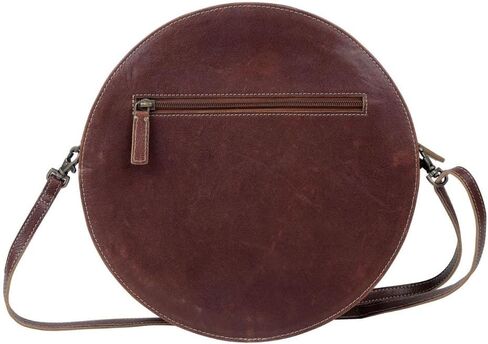 Myra Bag Cowhide Purse - Tumbleweed Trail Fringed Hand-Tooled Women's Western Gift Purses in Saudi Arabia