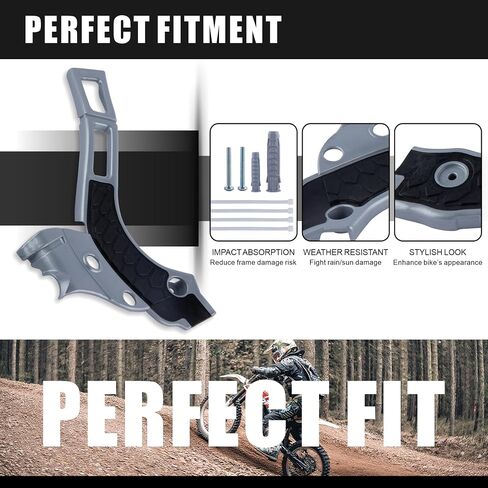 X-Grip Frame Guards Cover Protector Protection for Yamaha YZ125 YZ250 YZ250X WR125 WR250 2006-2022 in Kuwait