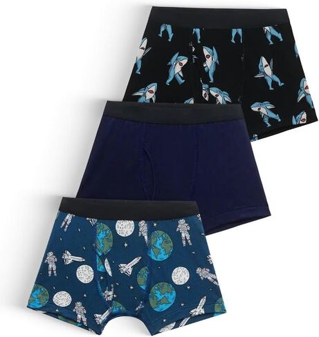 MeUndies Boys Boxer Brief - Soft Modal Fabric with No Pinch Waistband | Fun Prints, Scratch-Free Design, and Durable in Kuwait