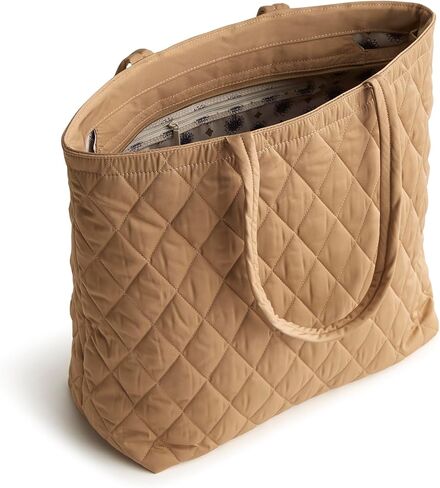 Vera Bradley Performance Twill Original Tote, Larkspur Delphinum in Saudi Arabia