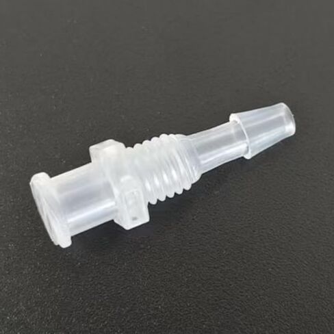 1/8 بوصة PP أنثى حاجز لور قفل إلى خرطوم بارب موصل 1/4-28 UNF ذكر حاجز لور ملولب إلى شائك مع صامولة PC لحوض السمك وقود غاز الهواء السائل 50 مجموعة (1/8 بوصة) in Kuwait